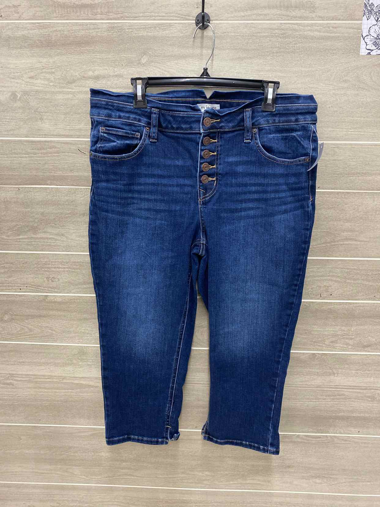 Maurices Blue Womens Women Size 14W Jeans
