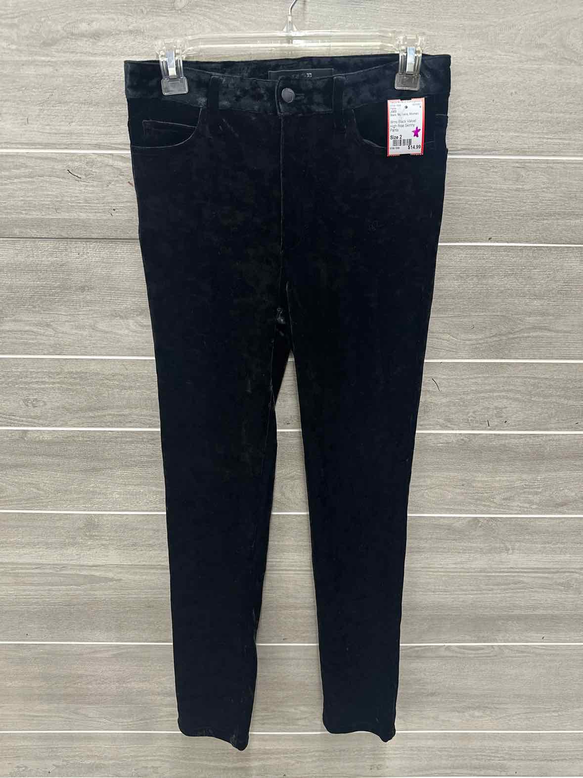 JOES Size 2 Black Womens Pants