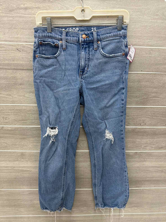 J Crew Size 0/1 Blue Womens Jeans