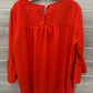 Size L Orange Womens Shirt