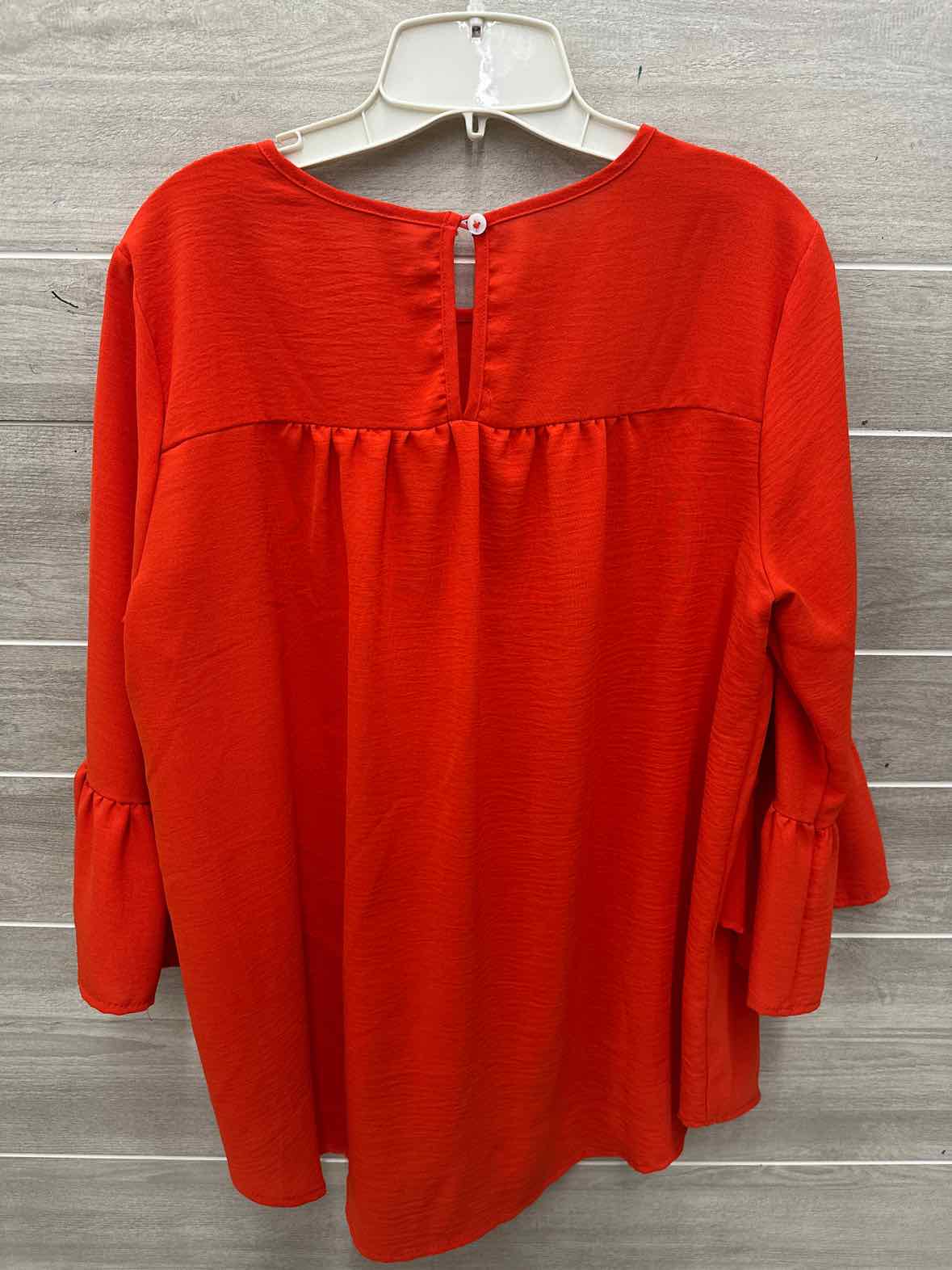 Size L Orange Womens Shirt