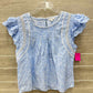 Size L Blue Womens Shirt