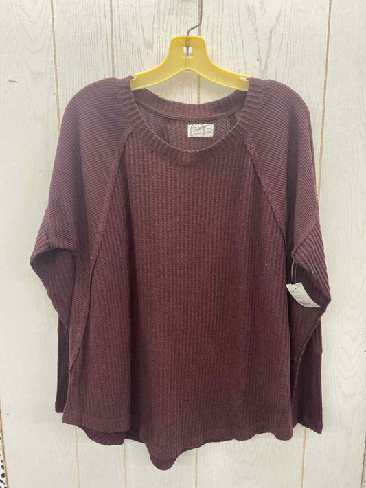 Maurices Purple Womens Size XL Shirt