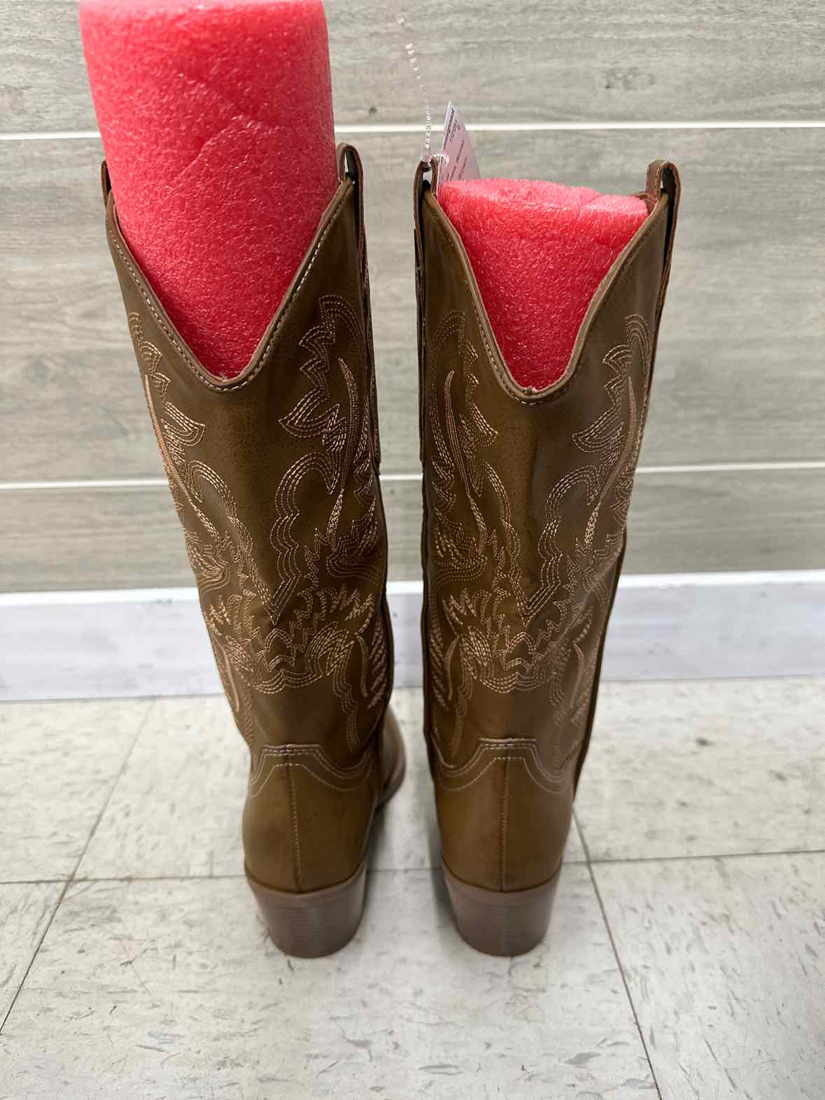 Sun + Stone US Shoe Size 7 Brown Womens Boots