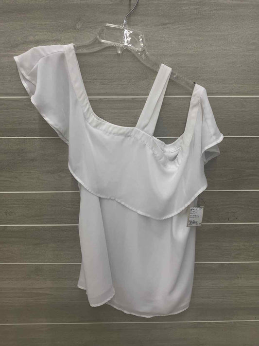 Shine Star White Womens Size XL Shirt