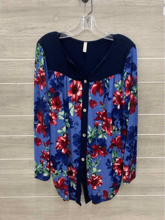 Blue Womens Size L Shirt