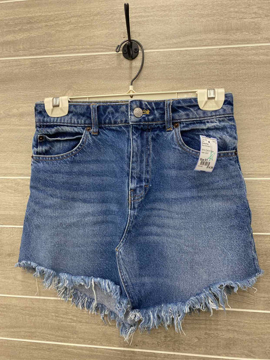 We the Free Blue Womens Size 0/1 Skirt