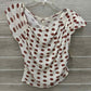 Free People Cream Womens Women Size M Shirt