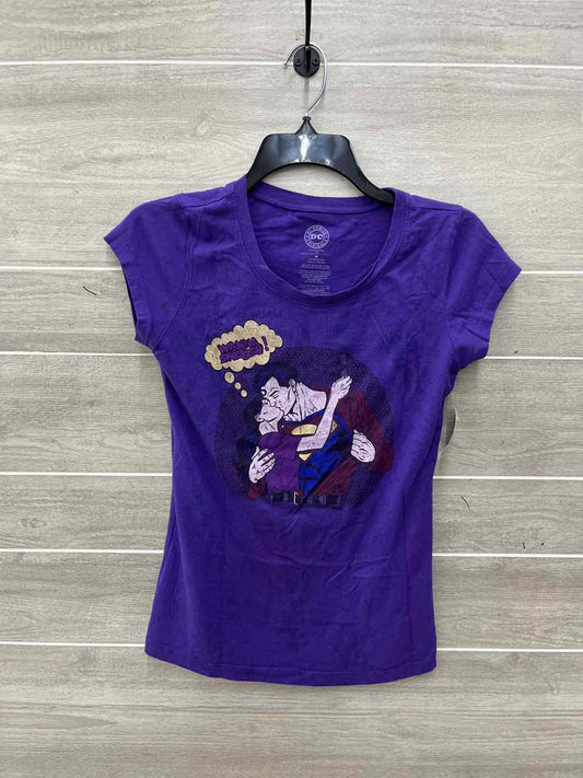 Purple Junior Size M Shirt