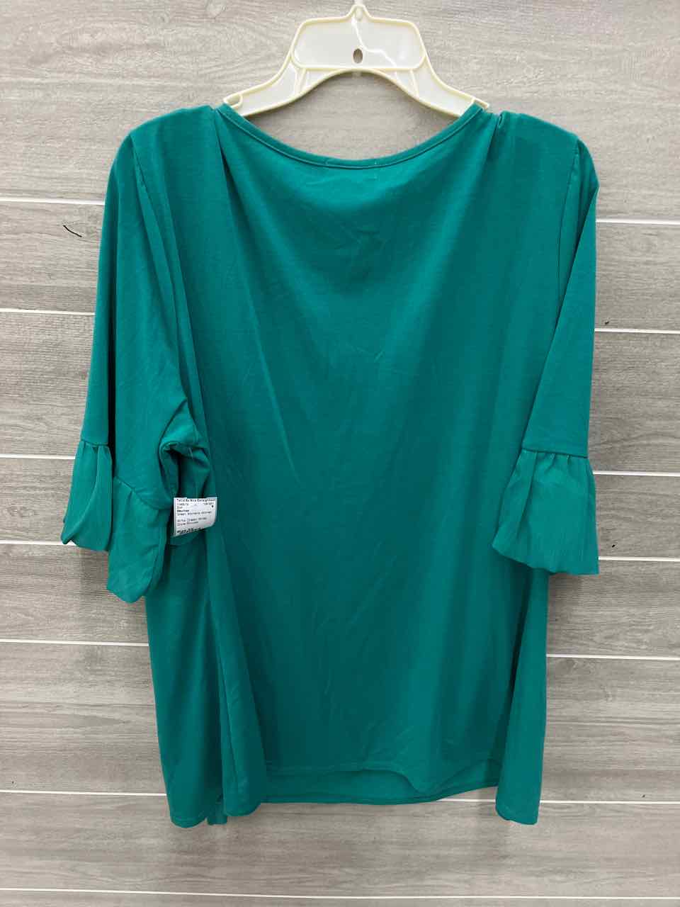 Maurices Green Womens Women Size 3X Shirt