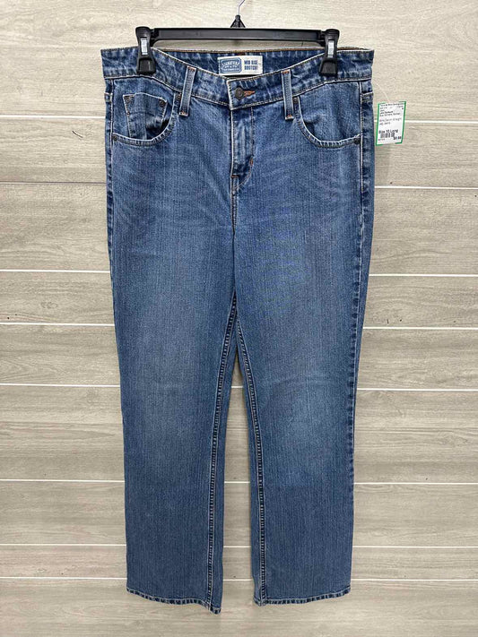 Levis Signature Size 10 Long Blue Womens Jeans