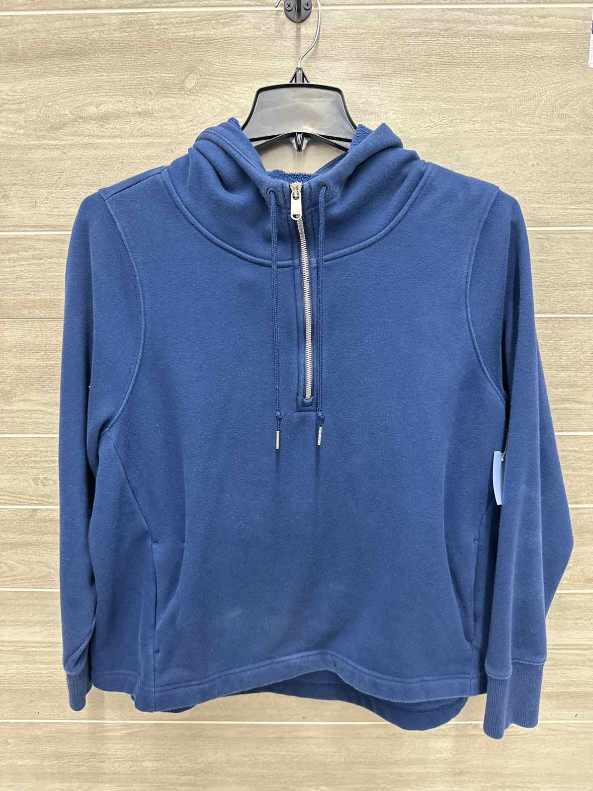 Athleta Size 1X Blue Plus Sweatshirt