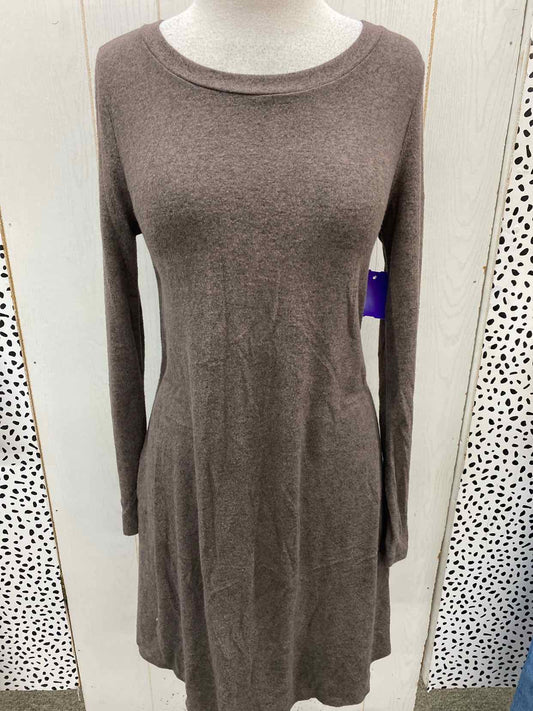 Potters Pot Taupe Womens Size 6 Dress