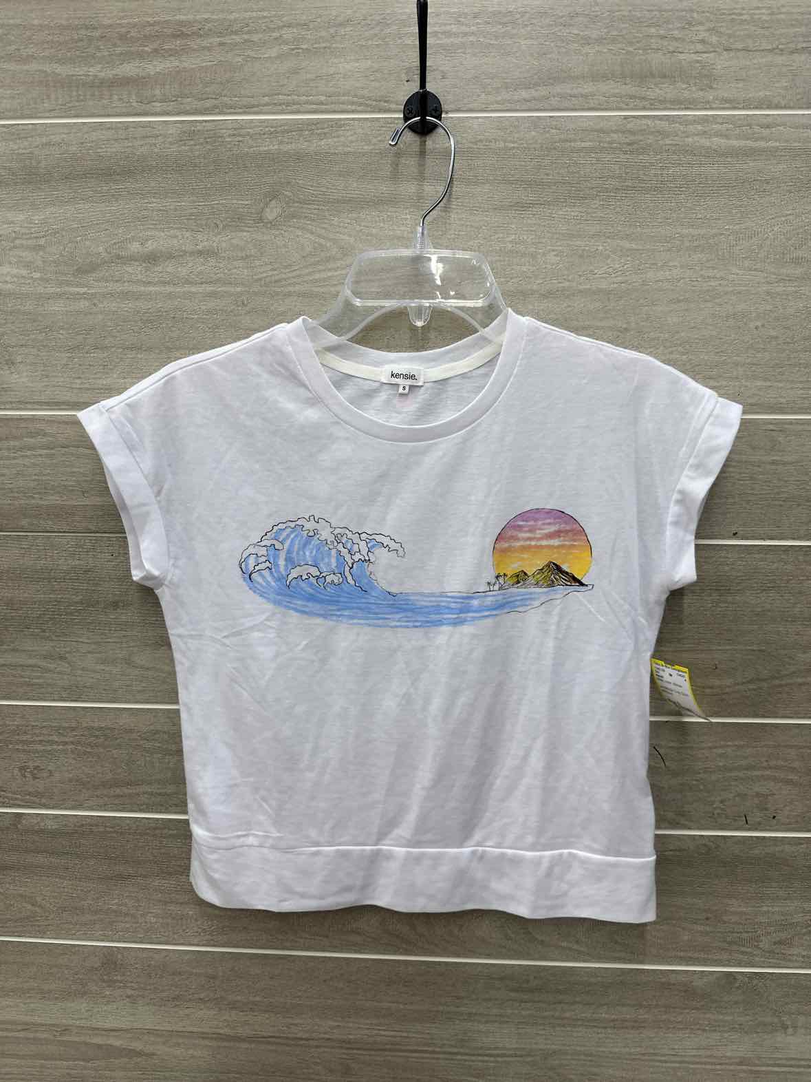 Kensie Size S White Junior Shirt