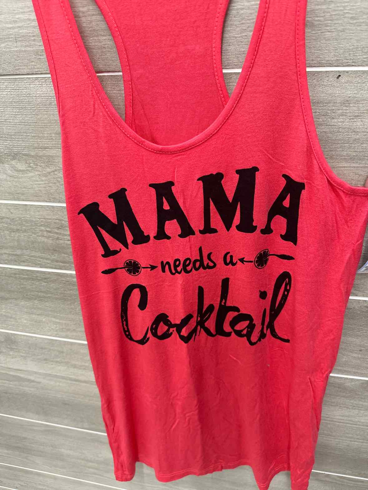 Size L Coral Womens Tank Top