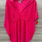 JUICY Size S Pink Womens Coverup