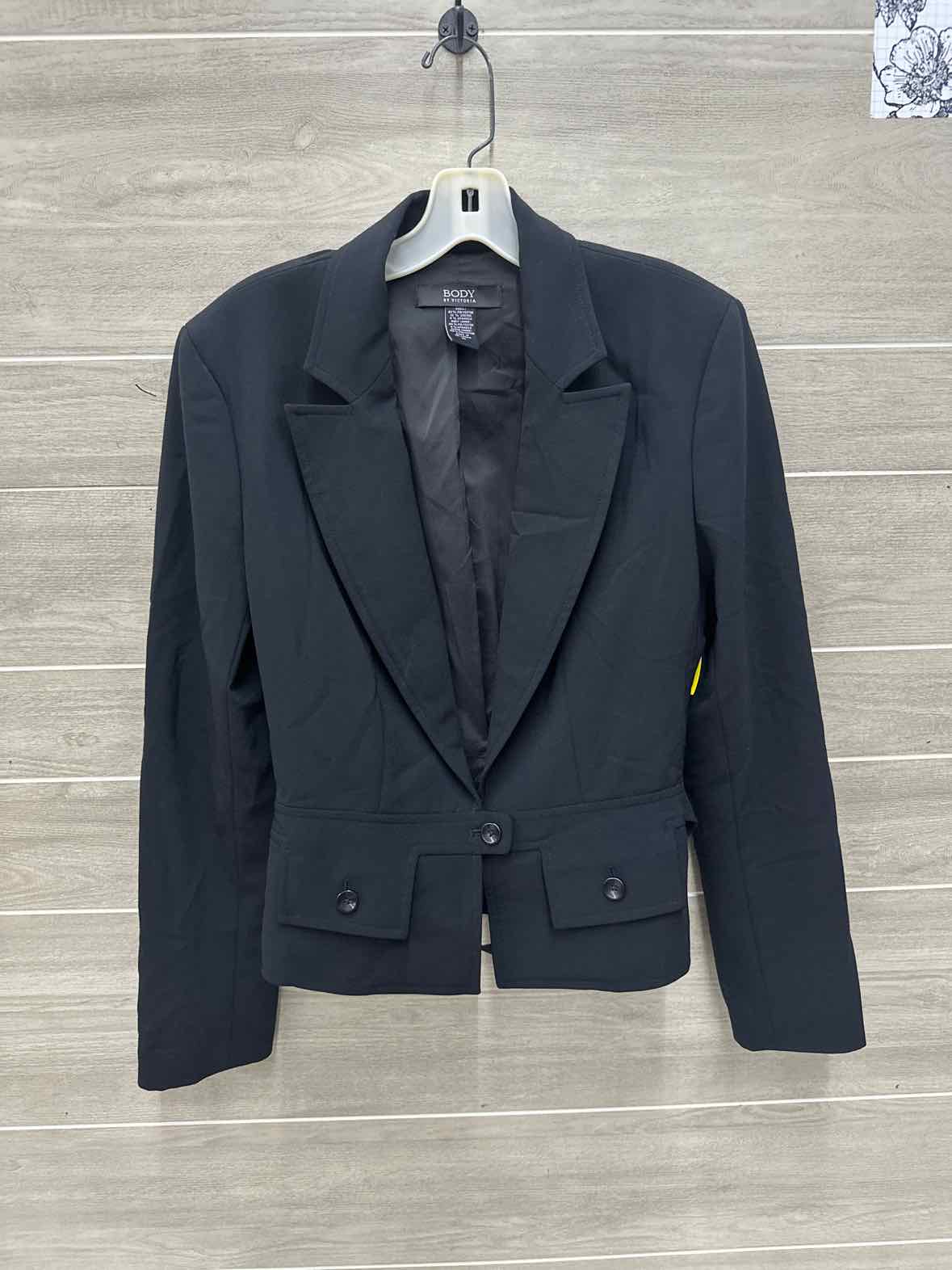 Body by Victoria Size 10 Black Womens Blazer