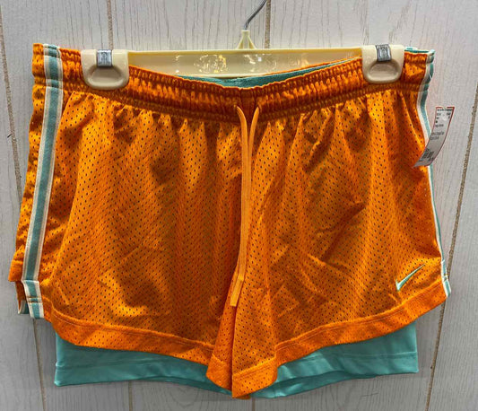 Nike Orange Womens Size L Shorts