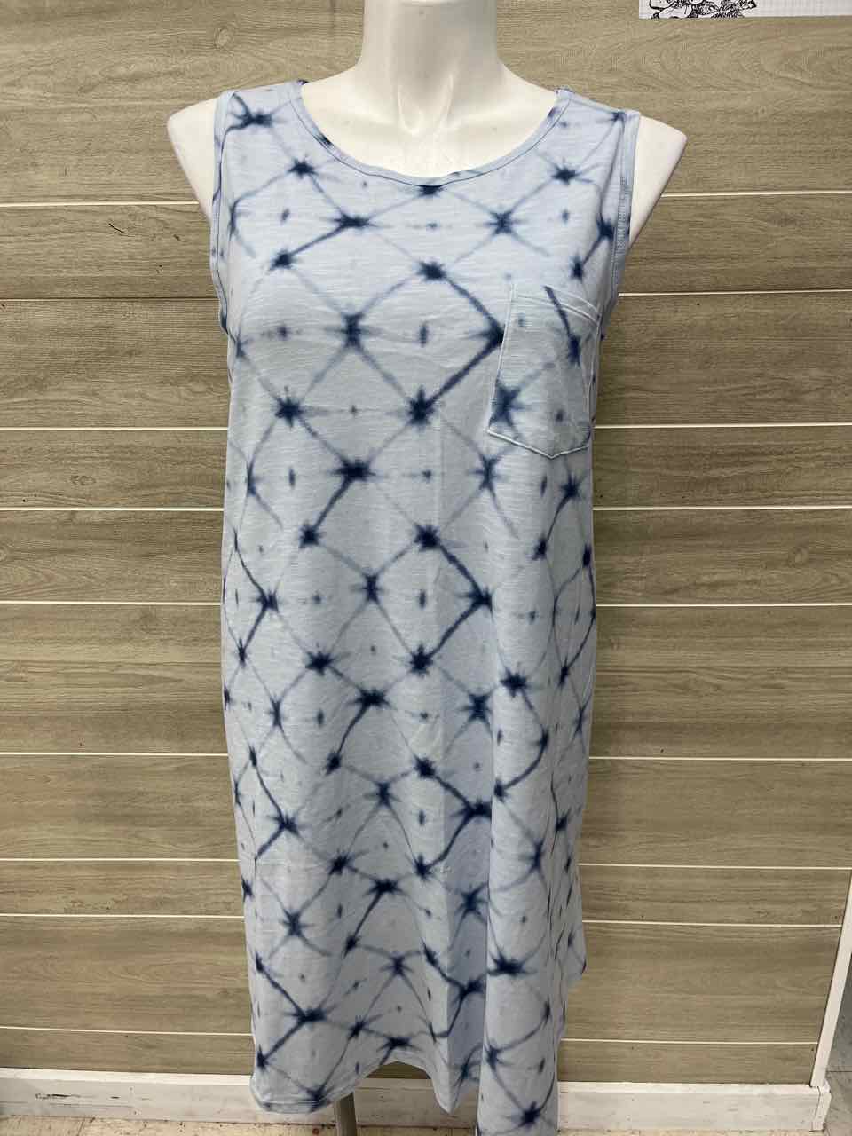 Sonoma Size 3X Blue Plus Dress
