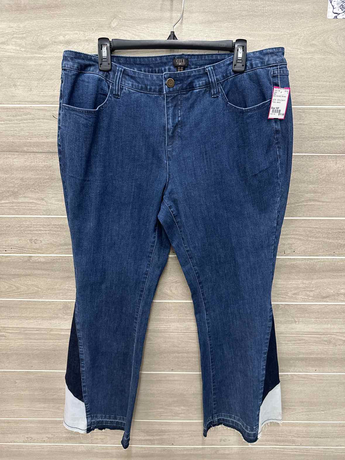 GILI Size 16P Blue Womens Jeans