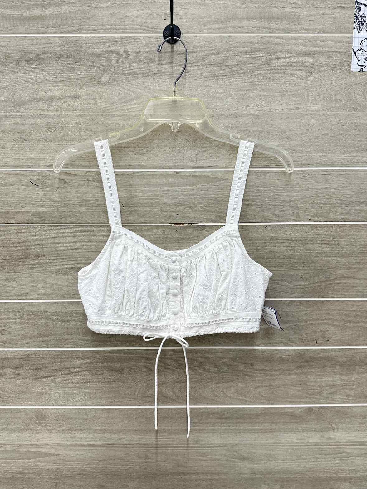 Aeropostale Size M White Junior Tank Top