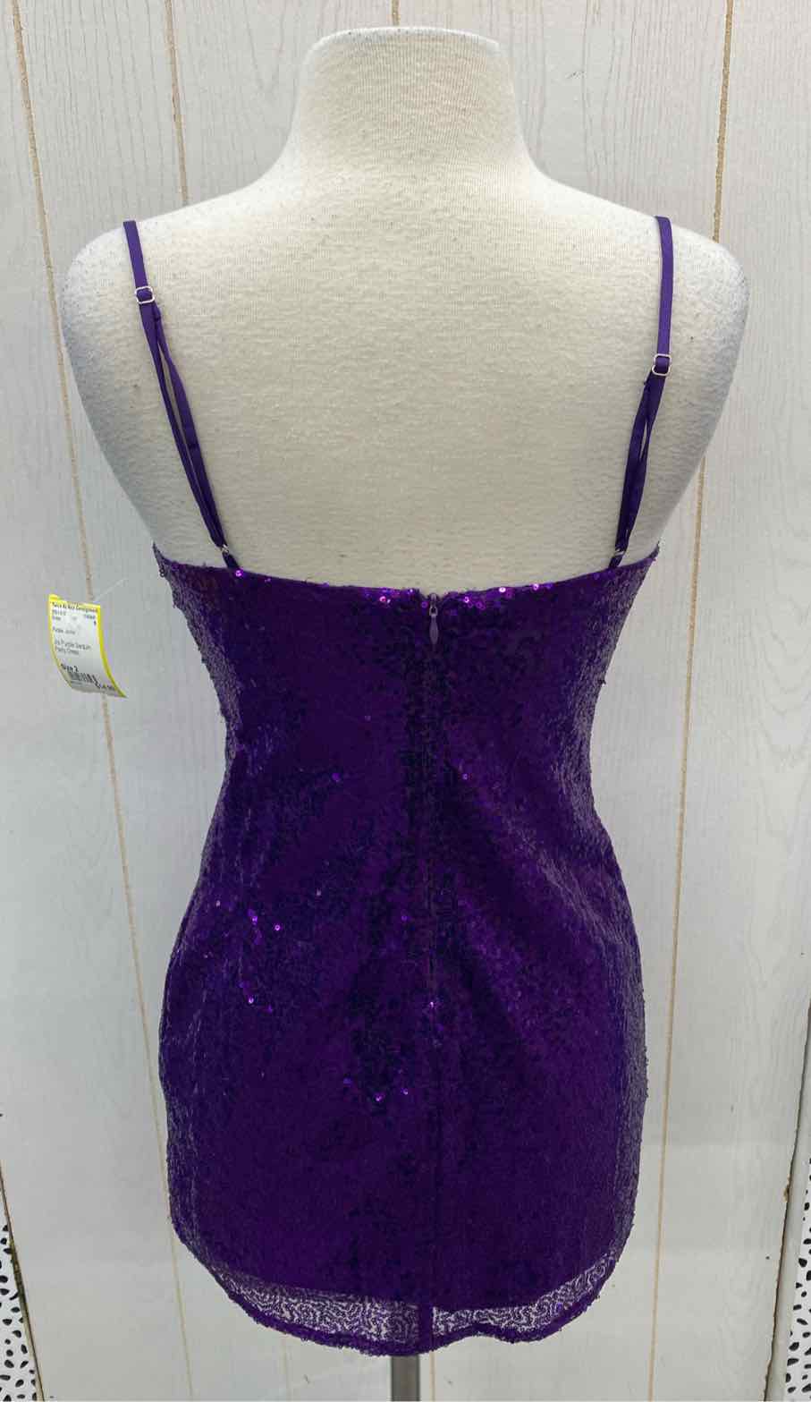 Purple Junior Size 2 Dress