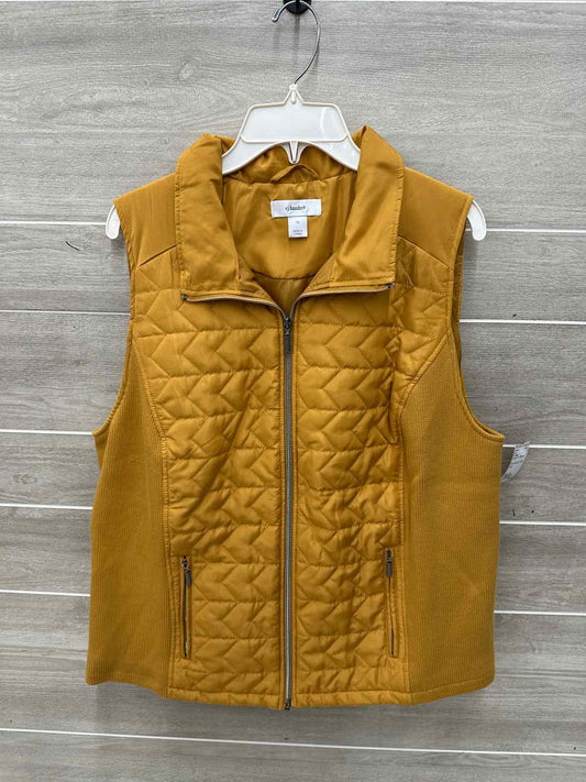 CJ Banks Size 1X Mustard Plus Vest