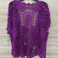 Size One Size Purple Womens Shirt