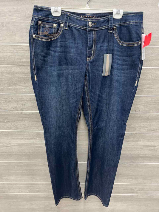 Melissa McCarthy SEVEN Size 18W Blue Plus Jeans