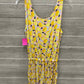 Size M Yellow Womens Romper