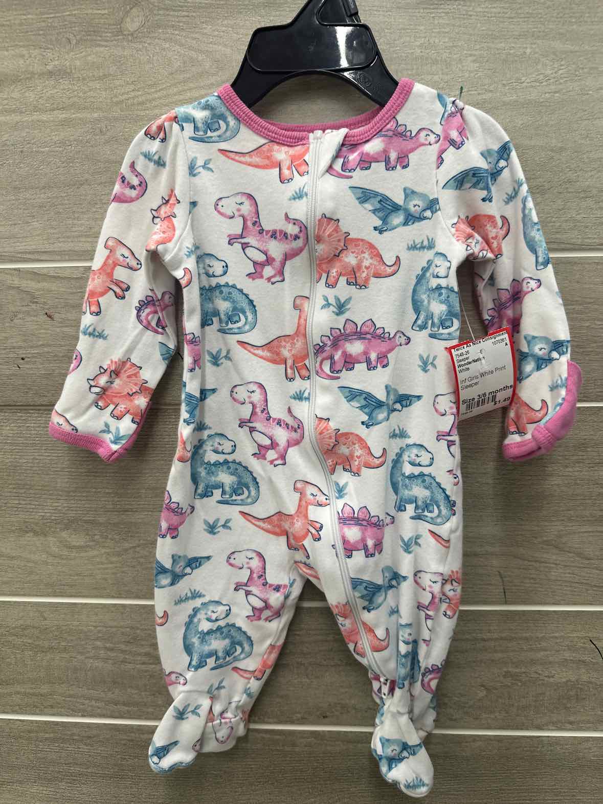 WonderNation Infant 3/6 months Sleeper