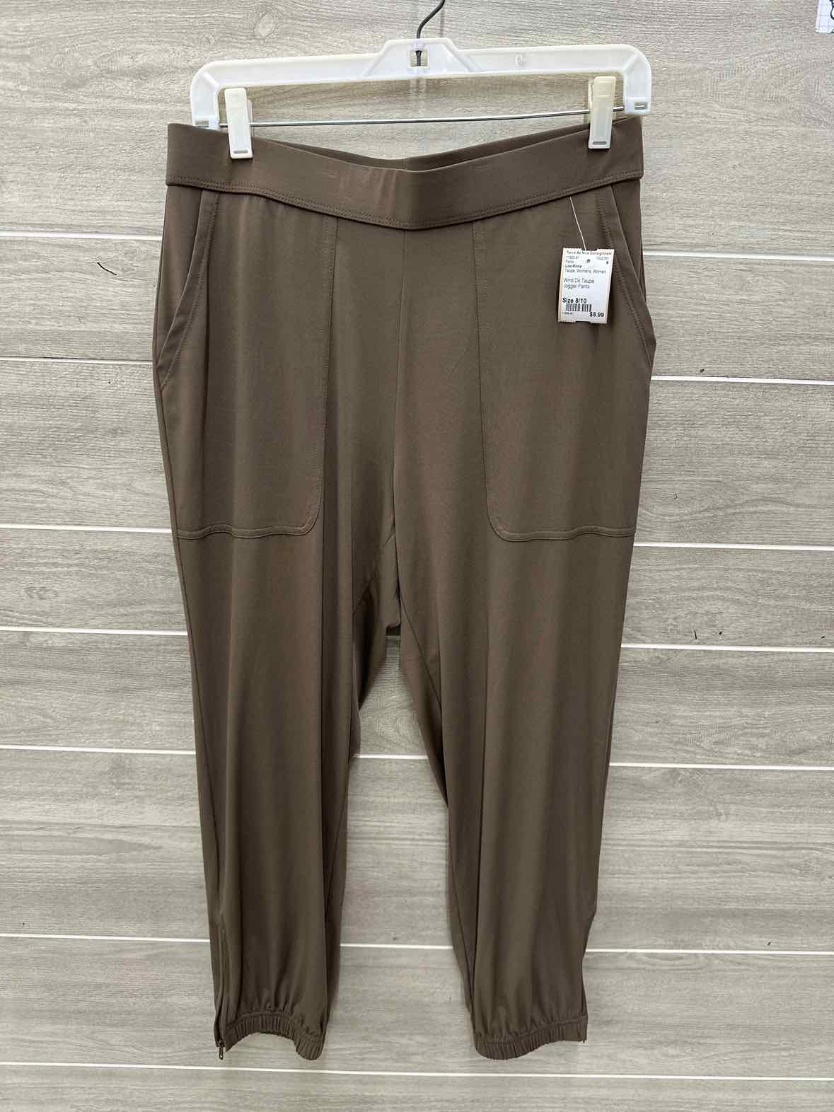 Lisa Rinna Size 8/10 Taupe Womens Pants
