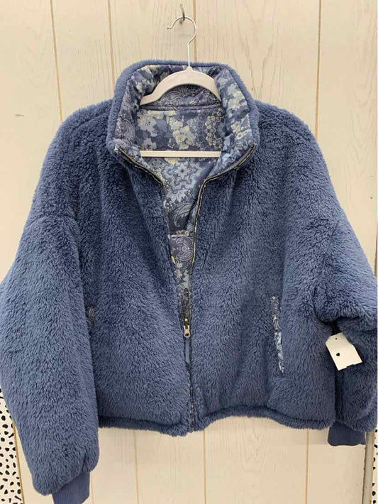 American Eagle Blue Womens Size Small Jacket (Outdoor)