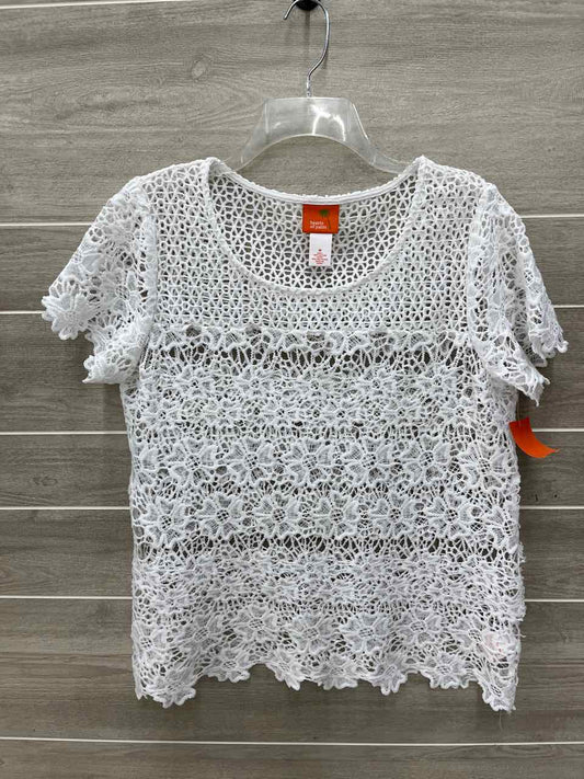 Hearts of Palm White Womens Women Size M Shirt