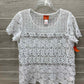 Hearts of Palm White Womens Women Size M Shirt