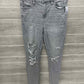 American Eagle Size 4 Gray Womens Jeans