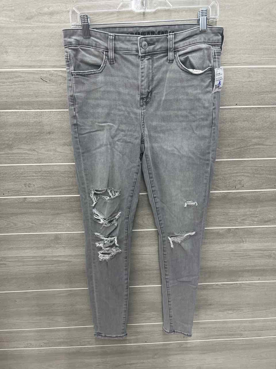 American Eagle Size 4 Gray Womens Jeans