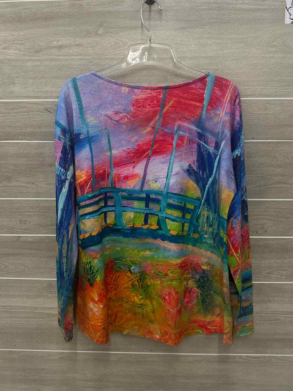 Leoma Lovegrove Multi-Color Womens Size M Shirt