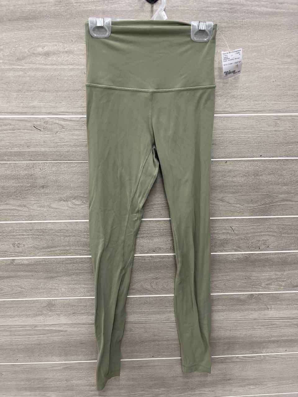 Lululemon Size 2 Green Womens Leggings