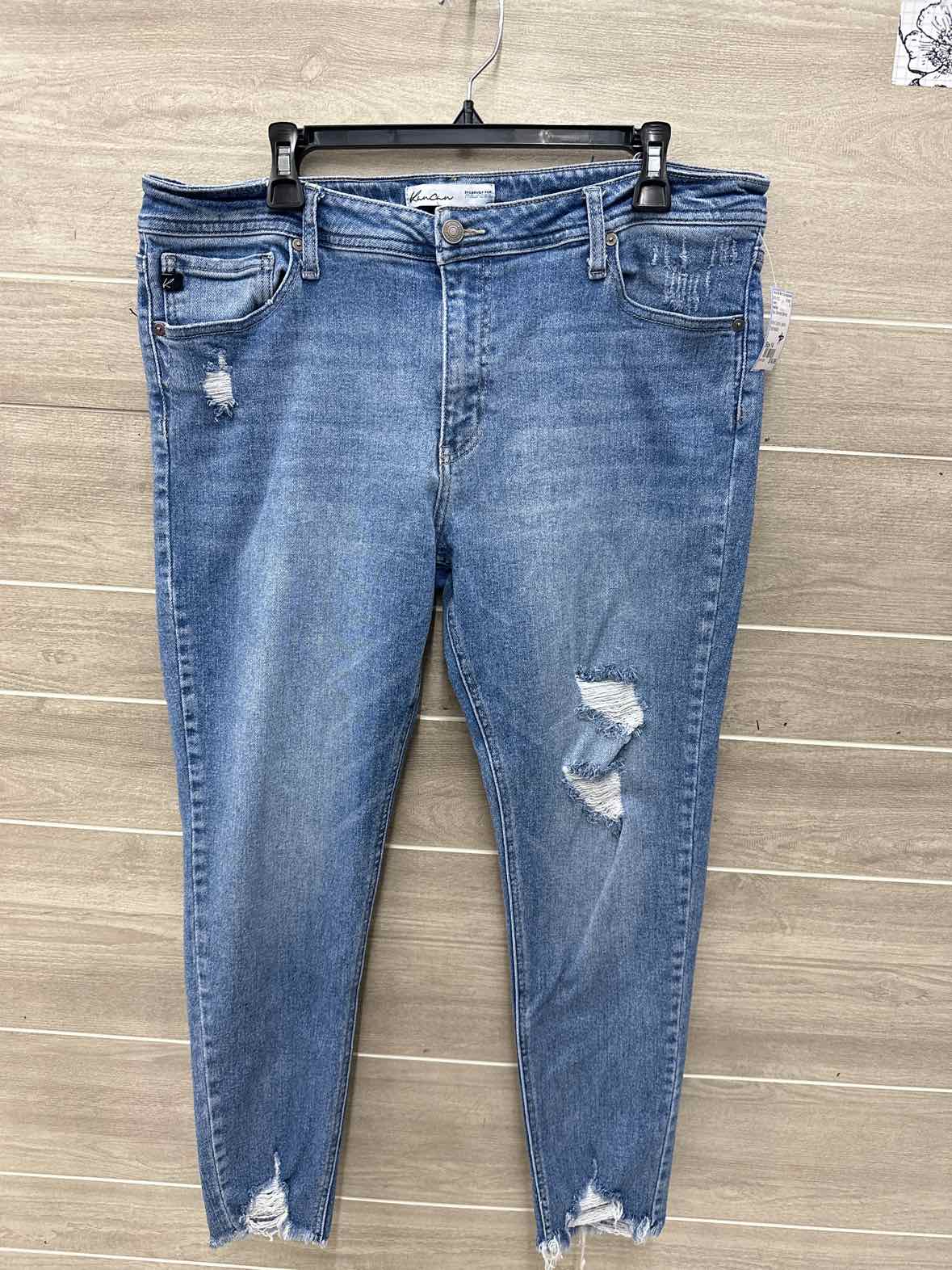 KanCan Size 14 Blue Womens Jeans