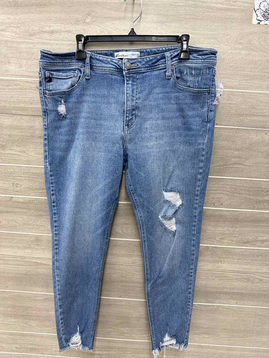 KanCan Size 14 Blue Womens Jeans