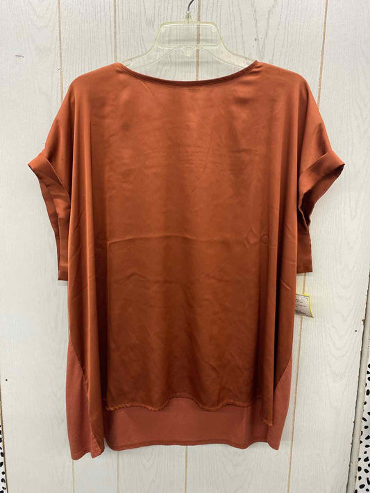 Worthington Orange Womens Size 2X Shirt