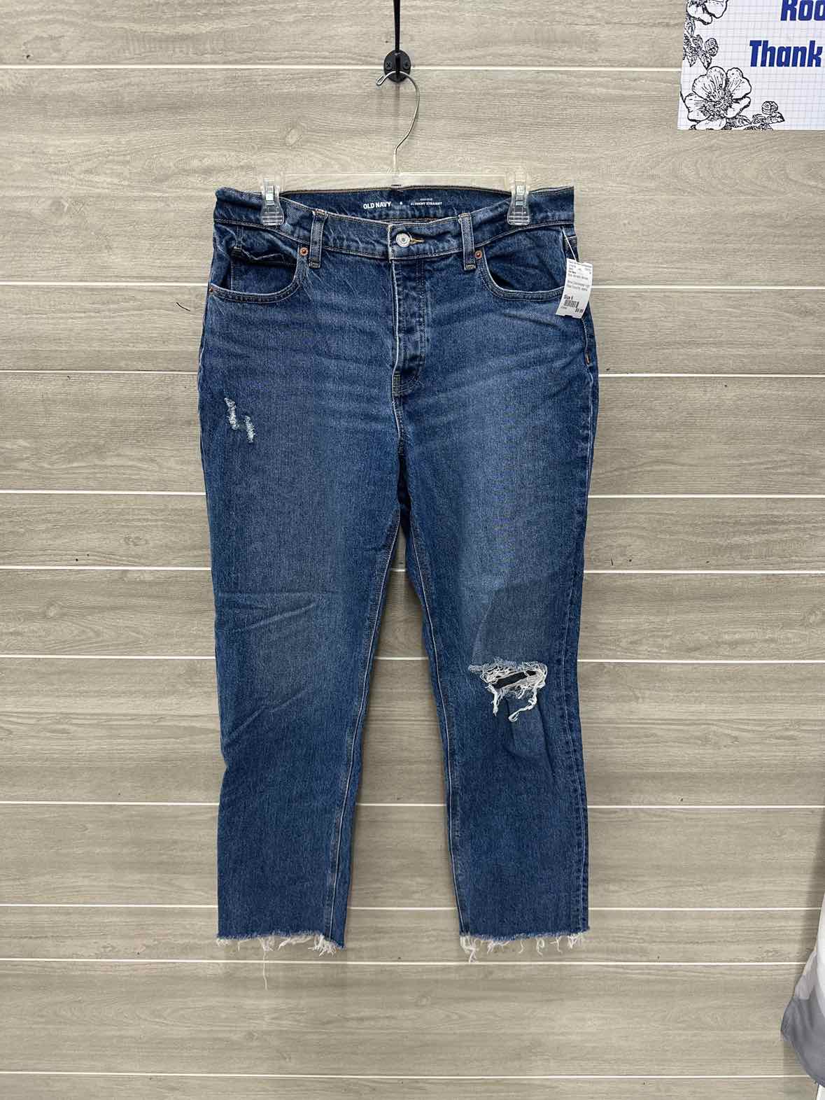 Old Navy Size 6 Blue Womens Jeans