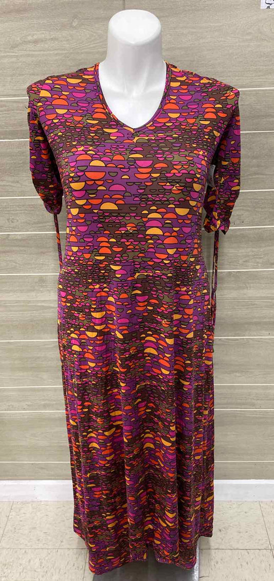 Nikki Poulos Pink Womens Size 12/14 Dress