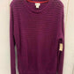 Stylus Purple Womens Size L Sweater