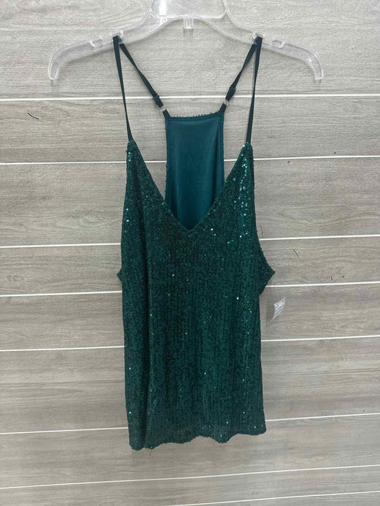 Green Womens Women Size 16/18 Tank Top