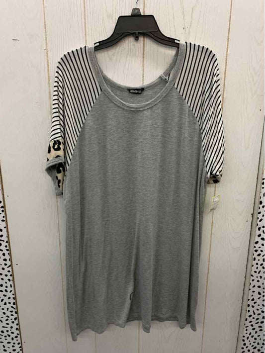 Hemish Gray Womens Size 3X Shirt