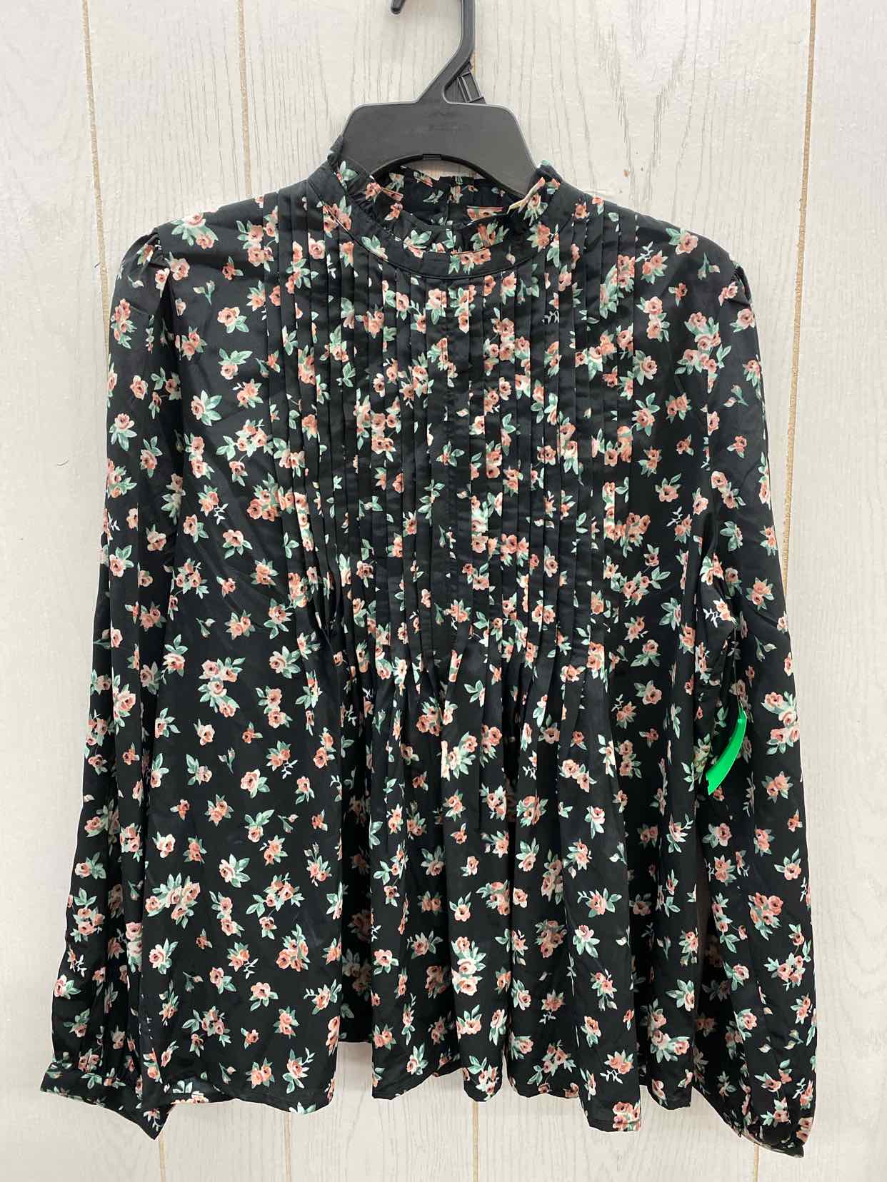 Miss Selfridge Black Womens Size Small Shirt