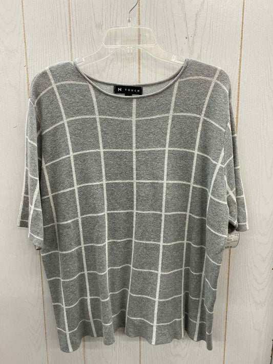 N-Touch Gray Womens Size XL Shirt