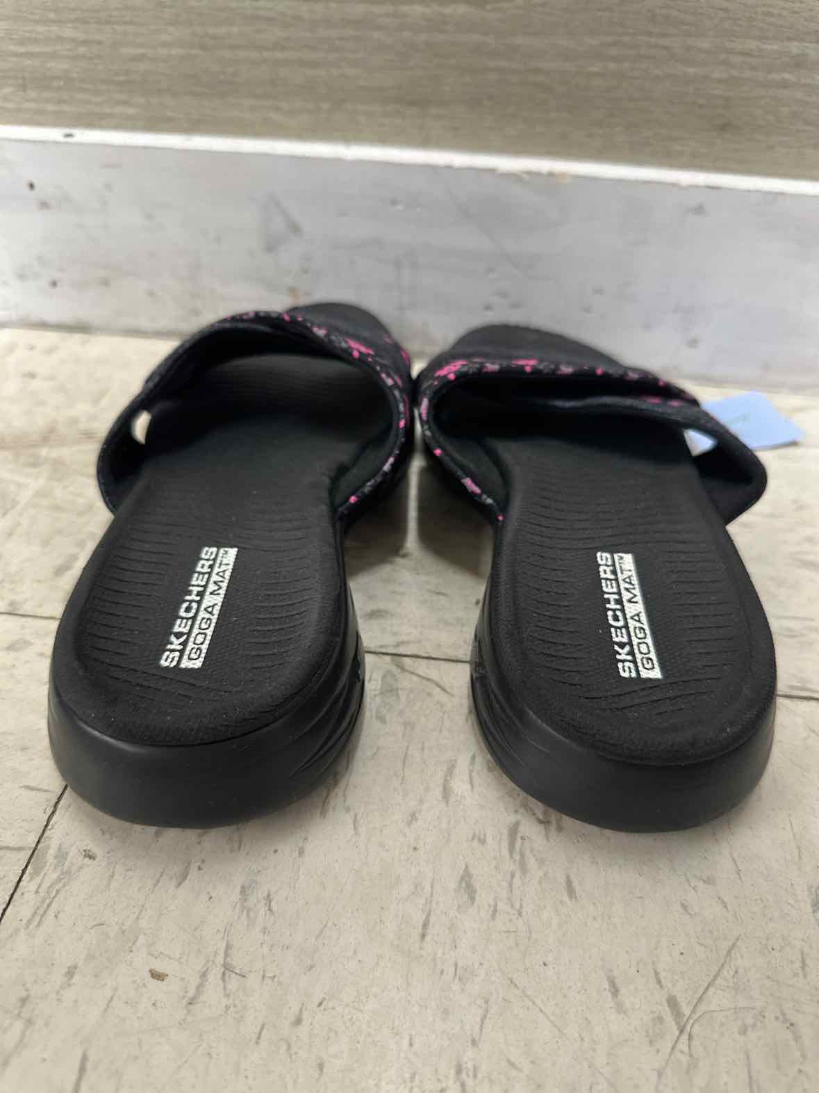 Skechers US Shoe Size 6 Black Womens Sandals
